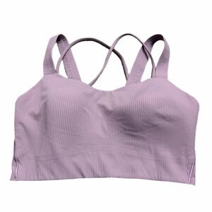 Lululemon Like a Cloud Longline Bra *D/DD Cup (Lavender Luxe) Size 10